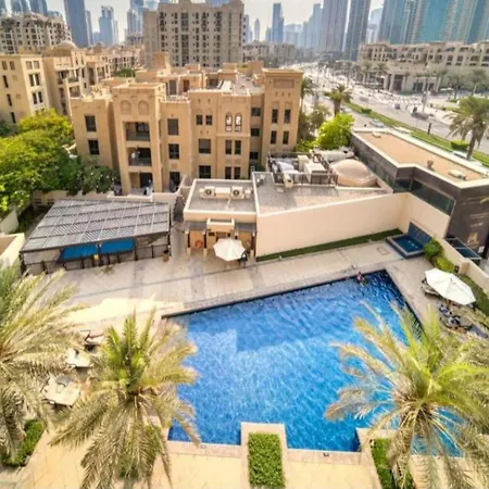 Golden Homes Burj Khalifa View Yansoon 1Br Heart & Soul Old Town Beside Dubai Mall Burjh Khalifa Buitenkant foto